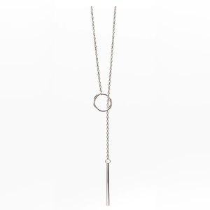 Harlow Heather Lariat Necklace